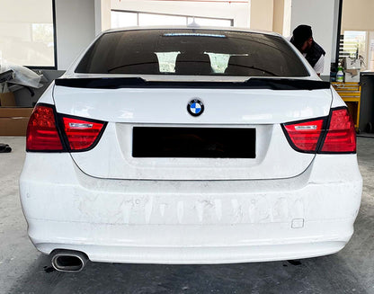 M4-Style Spoiler (for E90, primed for painting) for BMW 3 Series E90/E91 2005-2011 - image 13