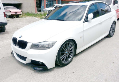 Front Flap Extensions DPT (for E90 M-Sport 2008-2011, Gloss Black, 2 pcs) for BMW 3 Series E90/E91 2005-2011 - image 2