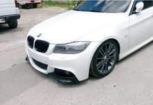 Front Flap Extensions DPT (for E90 M-Sport 2008-2011, Gloss Black, 2 pcs) for BMW 3 Series E90/E91 2005-2011 - image 1
