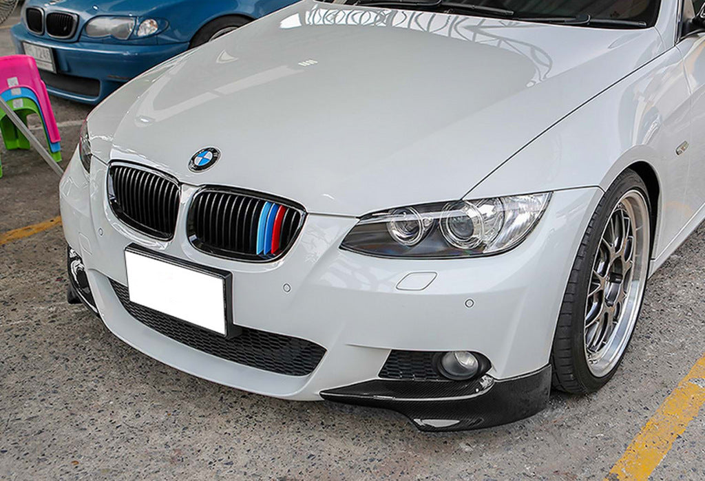 Front Lip Spoiler DPT (for M-Sport 2006-2010, Gloss Black) for BMW 3 Series E92/E93 2006–2013 - image 1