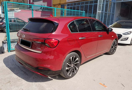 Rear Diffuser DPT (HB, Gloss Black) for Fiat Tipo 2016- - image 2
