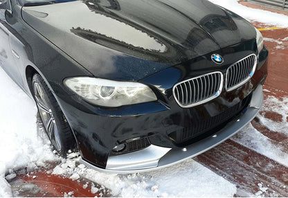 Front Bumper Lip DPT V-2 (for M-Performance, Gloss Black) for BMW 5 Series F-10/11/07 2010-2016 - image 2