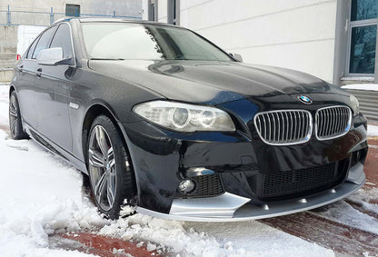 Front Bumper Lip DPT V-2 (for M-Performance, Gloss Black) for BMW 5 Series F-10/11/07 2010-2016 - image 6