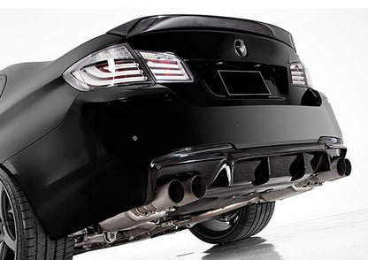 Rear diffuser DPT V-2 (for M-Performance, gloss black) for BMW 5 series F-10/11/07 2010-2016 - image 3