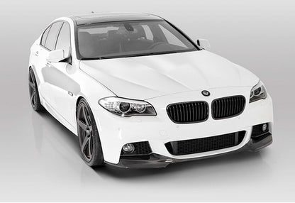 Front bumper cover DPT Lip V-3 (For M-Performance, gloss black) for BMW 5 series F-10/11/07 2010-2016 - image 4