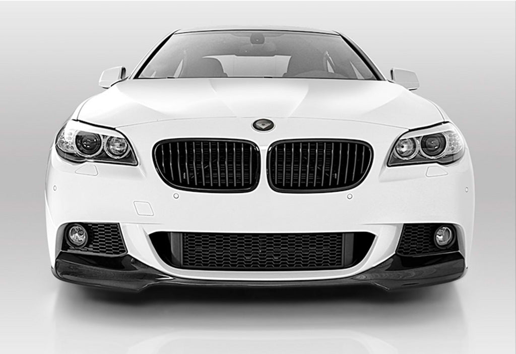 Front bumper cover DPT Lip V-3 (For M-Performance, gloss black) for BMW 5 series F-10/11/07 2010-2016 - image 5
