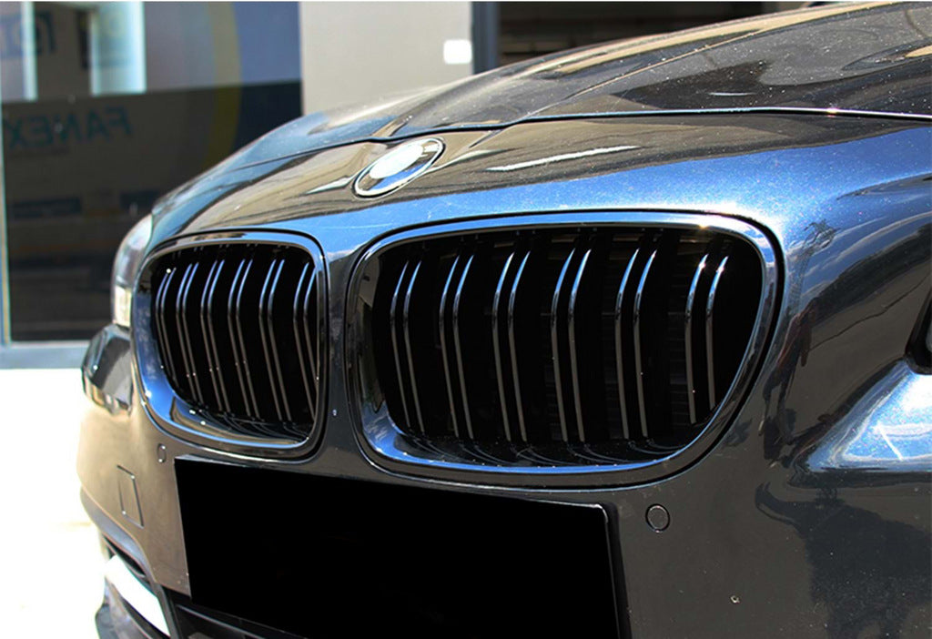 Kidneys M-Look DPT (Gloss Black) for BMW 5 Series F-10/11/07 2010-2016 - image 4