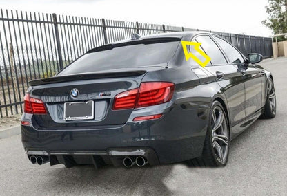 M4-Style V1 Rear Spoiler (for F10, Gloss Black) for BMW 5 Series F10/F11 2010–2016 - image 3