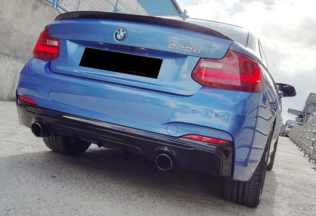 Rear Diffuser DPT (Gloss Black) for BMW 2 Series F22/F23 2014-2021 - image 3