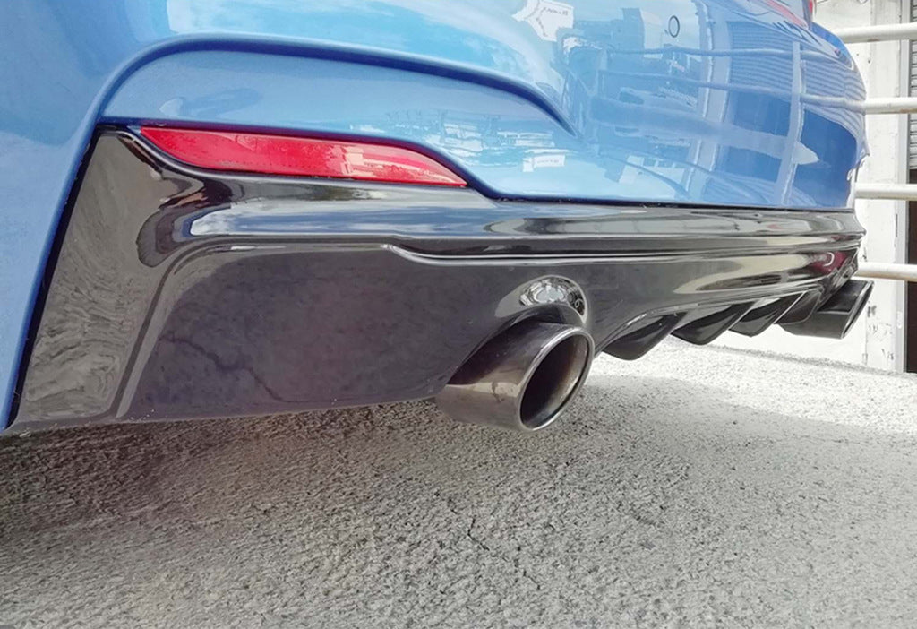 Rear Diffuser DPT (Gloss Black) for BMW 2 Series F22/F23 2014-2021 - image 1