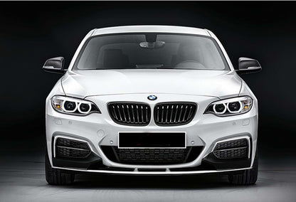Front Lip DPT V-2 (For M Performance, Gloss Black) for BMW 2 Series F22/F23 2014-2021 - image 2