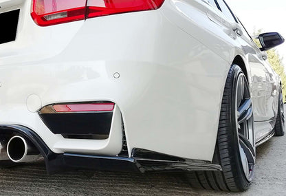 Rear diffuser DPT V-1 (for M3, gloss black) for BMW 3 series F-30/31/34 2012-2019 - image 7