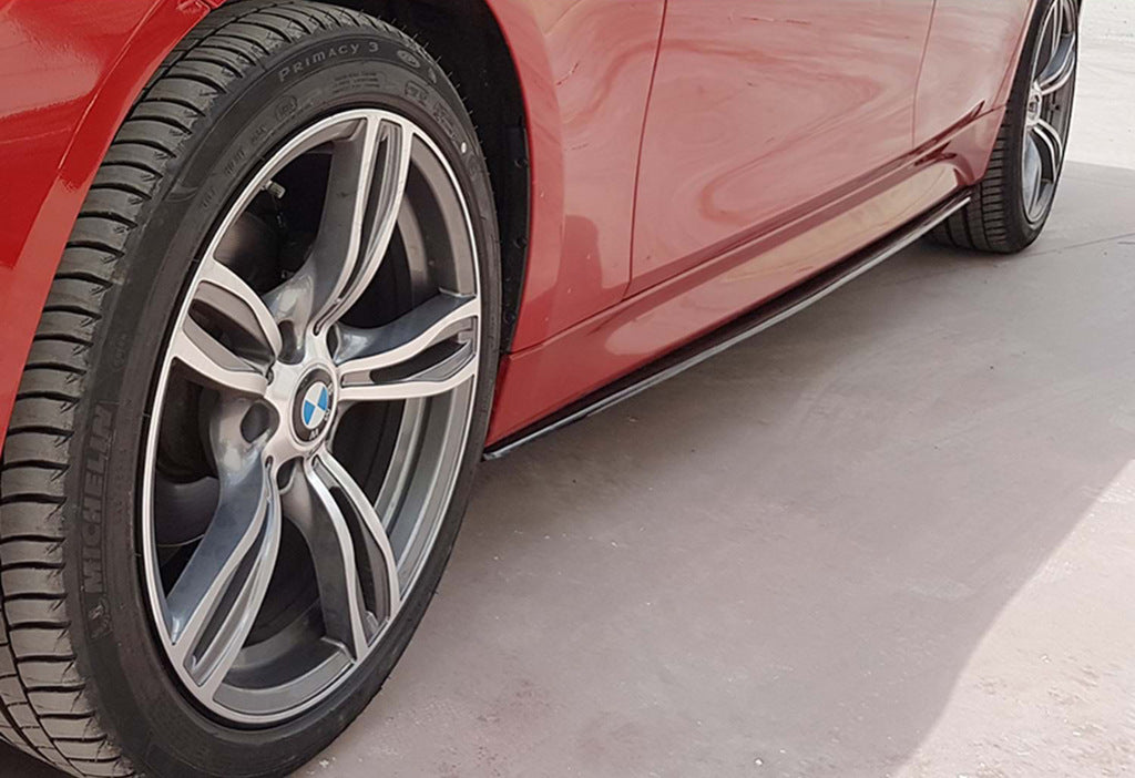 Side Skirt Extensions DPT V-3 (for M-Sport side skirts, Gloss Black) for BMW 3 Series F30/F31 2012-2019 - image 3