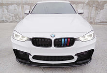 Front Bumper Lip DPT V-1 (For M3, Gloss Black) for BMW 3 Series F-30/31/34 2012-2019 - image 1