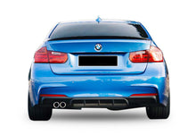 DPT V-5 rear diffuser (for M-Performance, gloss black) for BMW 3 series F-30/31/34 2012-2019 - image 1