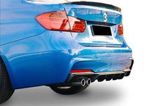 DPT V-5 rear diffuser (for M-Performance, gloss black) for BMW 3 series F-30/31/34 2012-2019 - image 2
