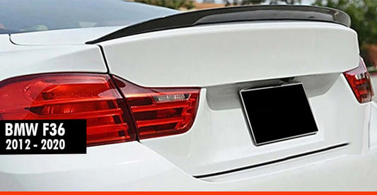 DPT spoiler (for F36, gloss black) for BMW 4 series F-32 2012-2020 - image 1