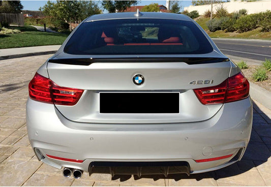 DPT spoiler (for F36, gloss black) for BMW 4 series F-32 2012-2020 - image 2
