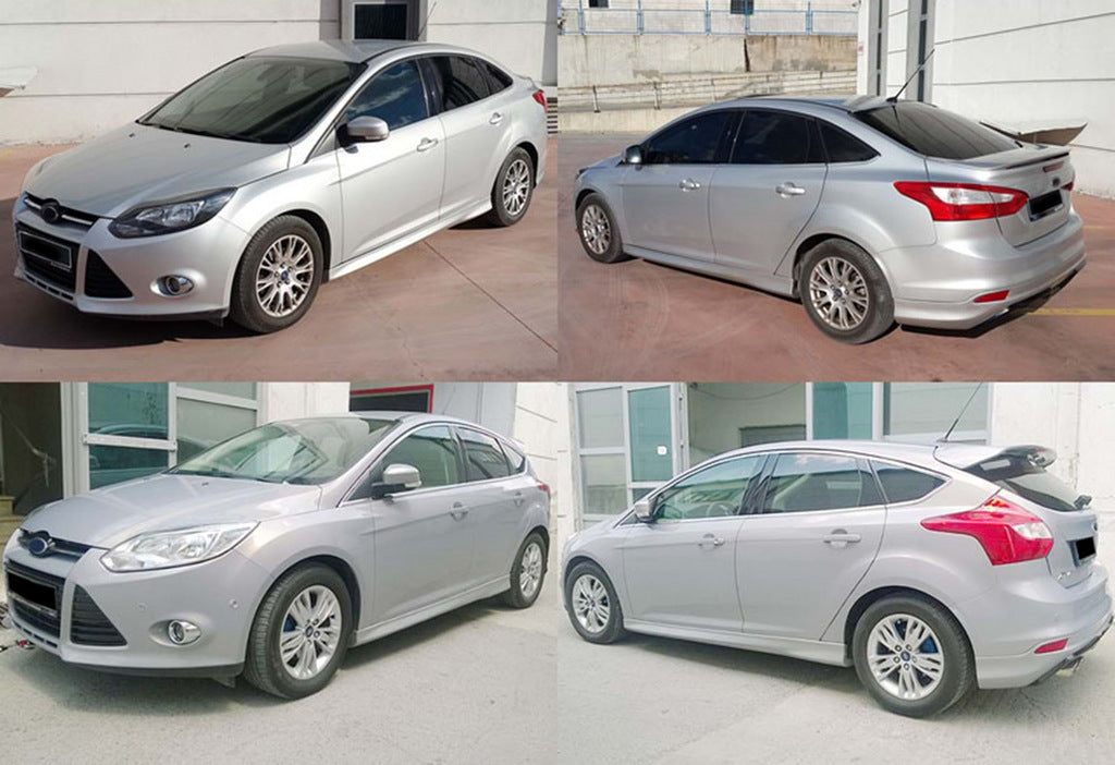 Side Skirts DPT (2011-2014, primed) for Ford Focus III 2011-2017 - image 1