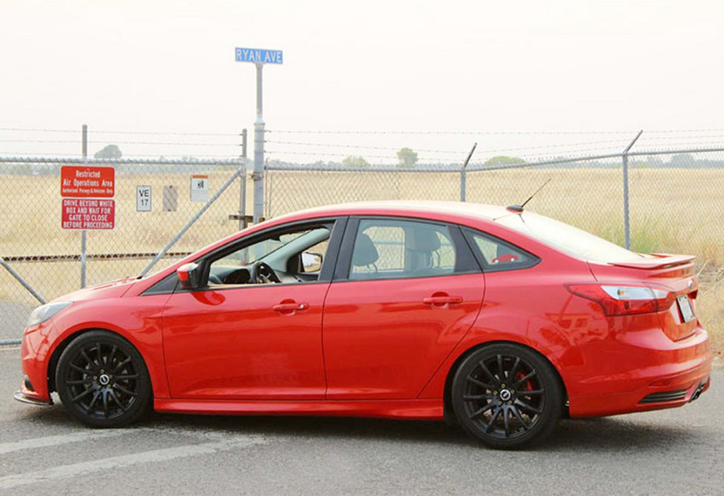 Side Skirts DPT (SD, 2015-2017, Gloss Black) for Ford Focus III 2011-2017 - image 5