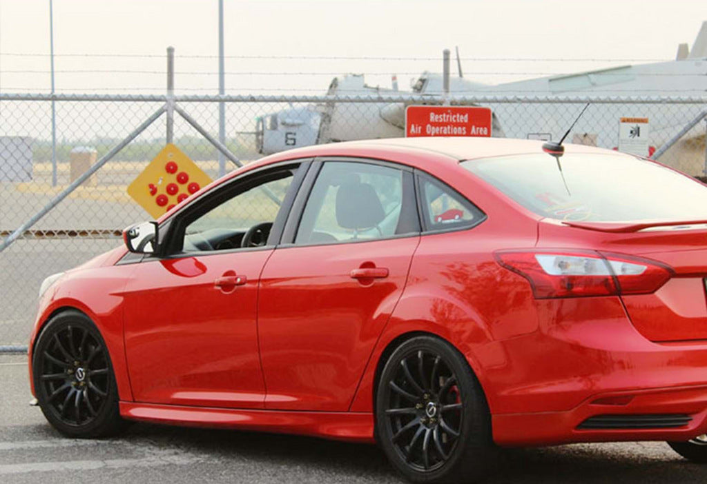 Side Skirts DPT (SD, 2015-2017, Gloss Black) for Ford Focus III 2011-2017 - image 6