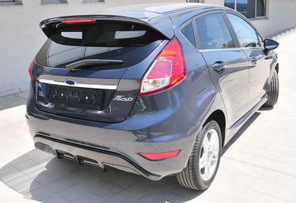 Rear diffuser DPT V-2 (HB, gloss black) for Ford Fiesta 2008-2017 - image 3