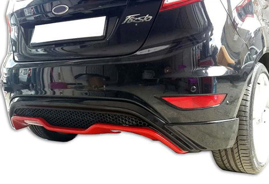 Rear Diffuser DPT V-3 (HB, Gloss Black) for Ford Fiesta 2008-2017 - image 2