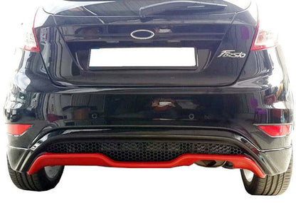 Rear Diffuser DPT V-3 (HB, Gloss Black) for Ford Fiesta 2008-2017 - image 1