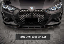 Front Lip DPT V-1 (for G22/G23, Gloss Black) for BMW 4 Series G22/23/26 2020- - image 1