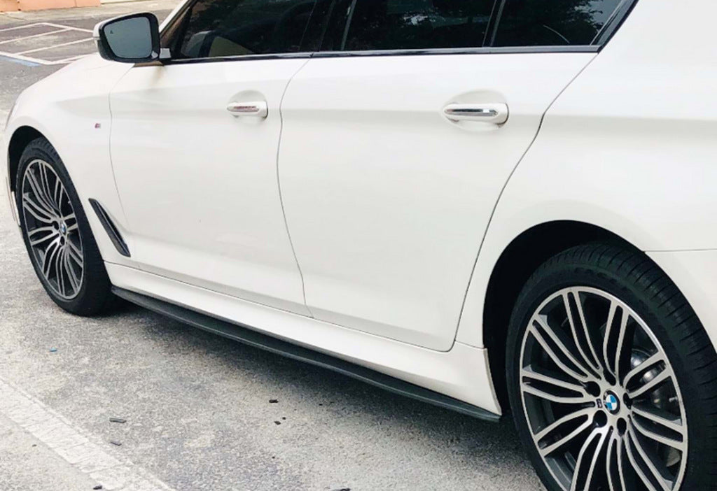 Side Skirts DPT V-1 (Gloss Black) for BMW 5 Series G30/31 2017-2023 - image 1