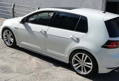 Side Skirts DPT V-2 (Gloss Black) for Volkswagen Golf 7/E-Golf 2012-2020 - image 5