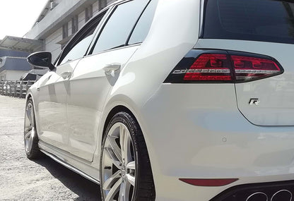 Side Skirts DPT V-2 (Gloss Black) for Volkswagen Golf 7/E-Golf 2012-2020 - image 4