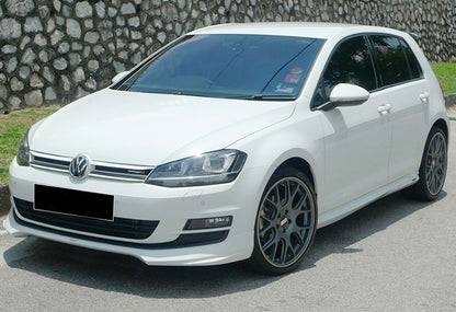 Front Lip DPT V-5 (for OEM bumper, 2012-2017, Gloss Black) for Volkswagen Golf 7/E-Golf 2012-2020 - image 3