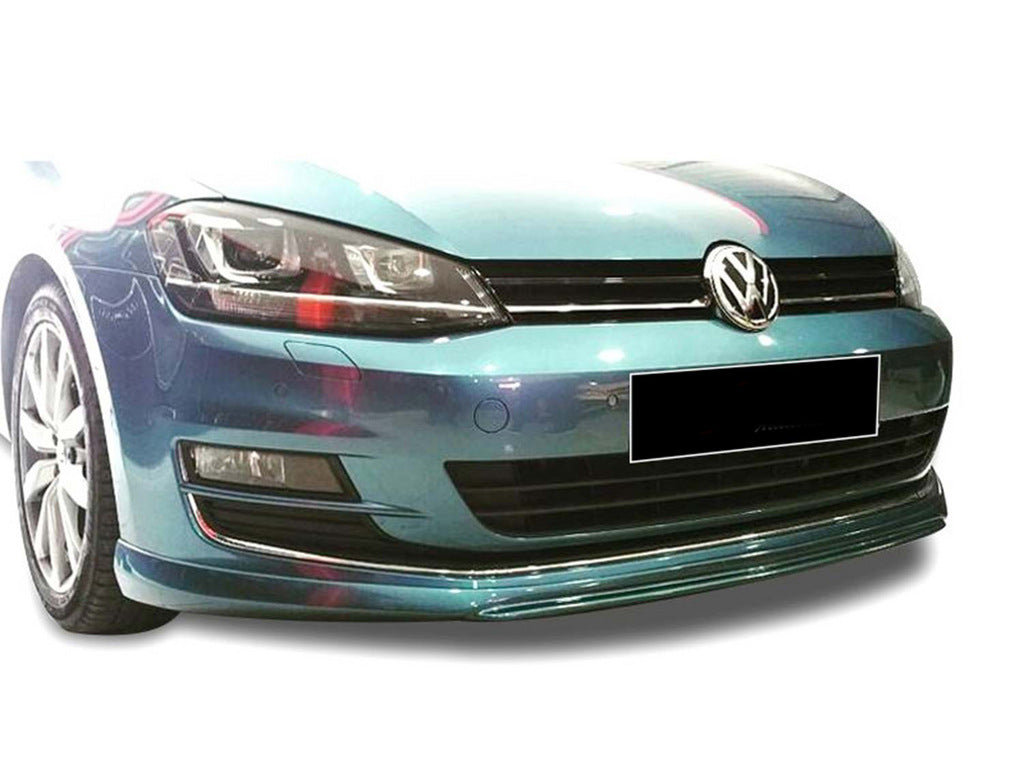 Front Lip DPT V-2 (for OEM bumper, 2012-2017, Gloss Black) for Volkswagen Golf 7/E-Golf 2012-2020 - image 4