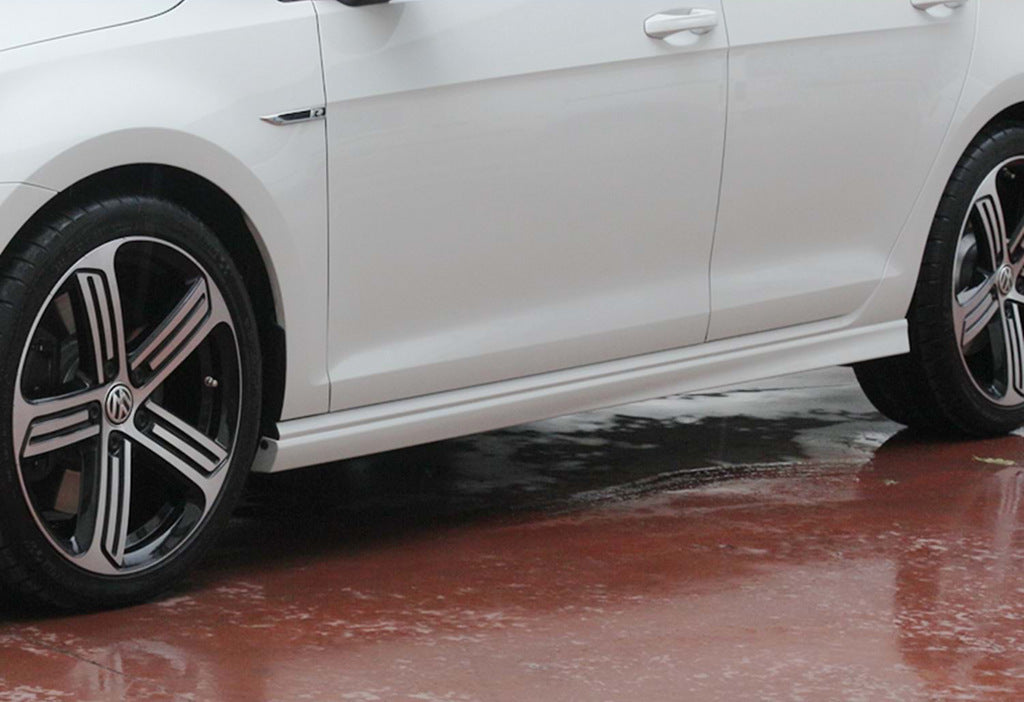 Side Skirts DPT V-6 (Gloss Black) for Volkswagen Golf 7/E-Golf 2012-2020 - image 1