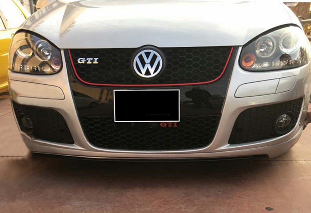 Front Lip DPT V-2 (for GTI, Gloss Black) for Volkswagen Golf 5 2003-2009 - image 1