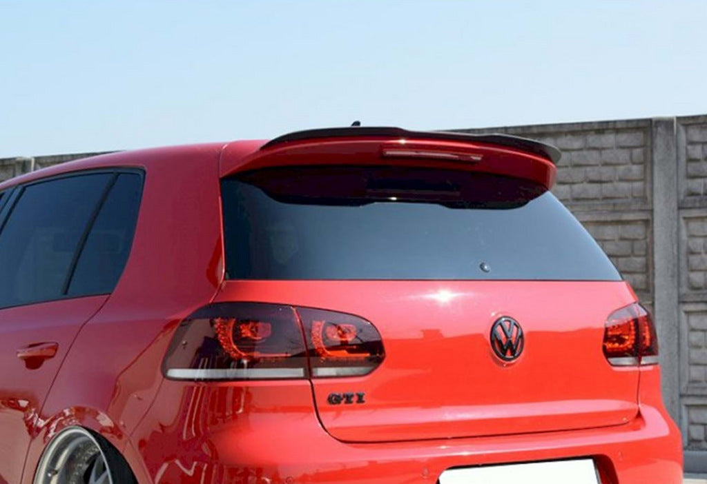 Spoiler DPT V-4 (HB, Gloss Black) for Volkswagen Golf 6 2008-2014 - image 1