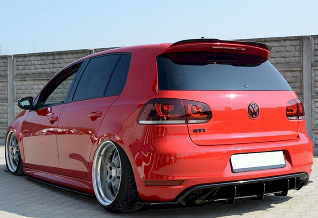 Spoiler DPT V-4 (HB, Gloss Black) for Volkswagen Golf 6 2008-2014 - image 4