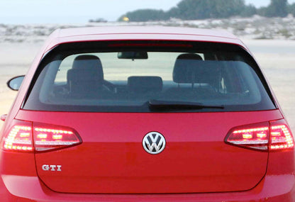 DPT V-1 Spoiler (HB, Gloss Black) for Volkswagen Golf 7/E-Golf 2012-2020 - image 1