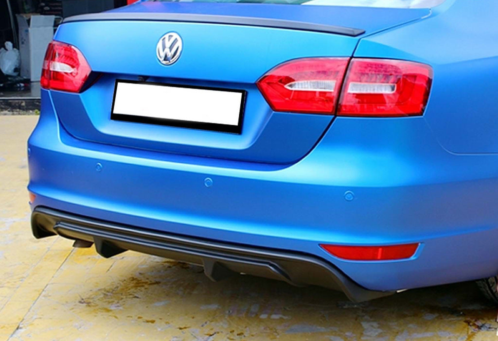 DPT rear diffuser (2011-2014, gloss black) for Volkswagen Jetta 2011-2018 - image 1