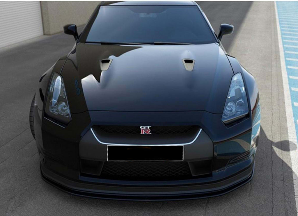 Front Lip Spoiler DPT (Gloss Black) for Nissan GT-R 2008-2025 - image 3