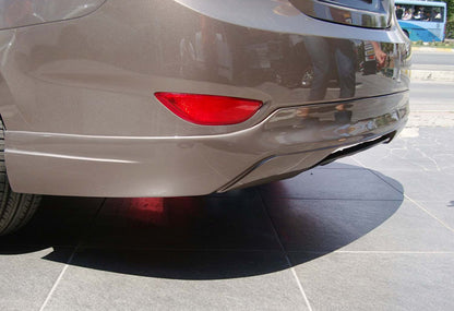 Rear Diffuser DPT (Gloss Black) for Hyundai Accent 2011-2017 - image 2