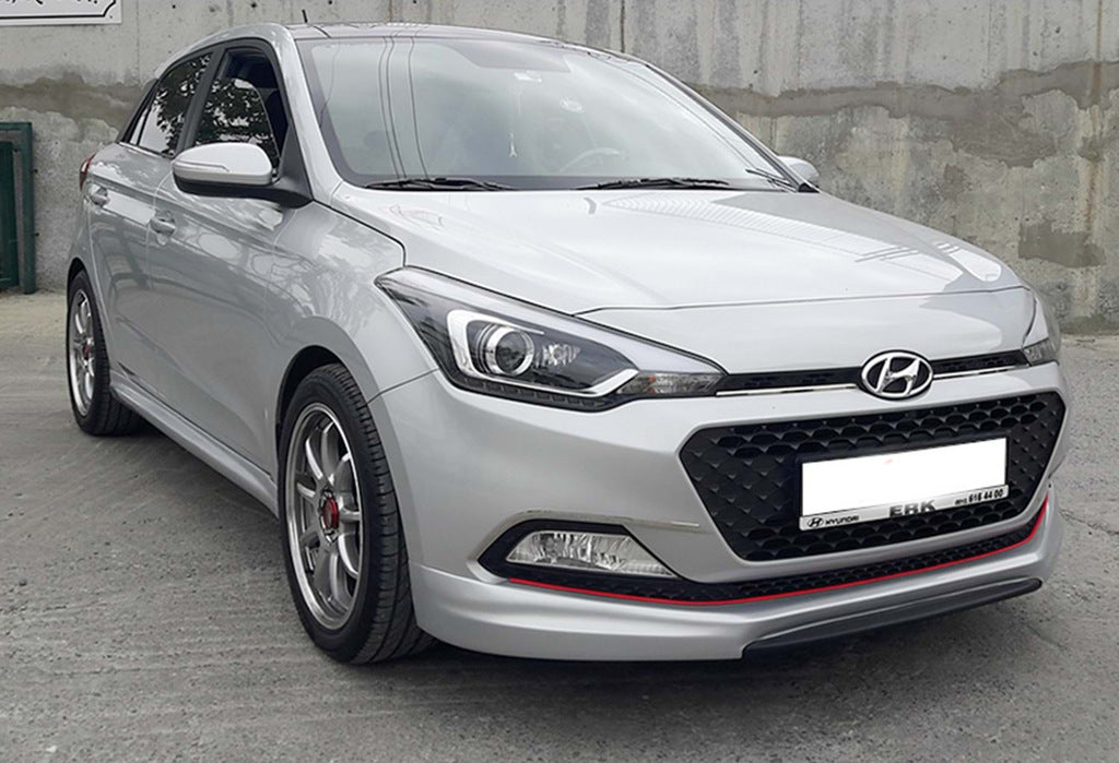 Front Lip Spoiler DPT (Gloss Black) for Hyundai I-20 2014-2020 - image 1