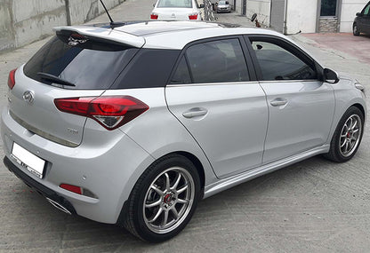 Side Skirts DPT (2014-2018, Gloss Black) for Hyundai I-20 2014-2020 - image 3