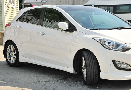Side Skirts DPT (Gloss Black) for Hyundai I-30 2012-2017 - image 1