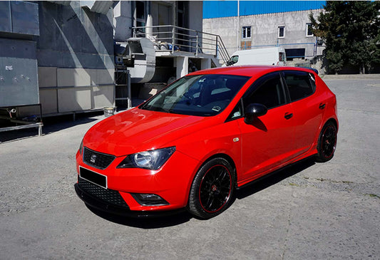 Front Lip DPT V-1 (Gloss Black) for Seat Ibiza 2010-2017 - image 2