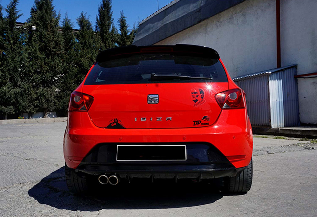 Rear Diffuser DPT (Gloss Black) for Seat Ibiza 2010-2017 - image 1