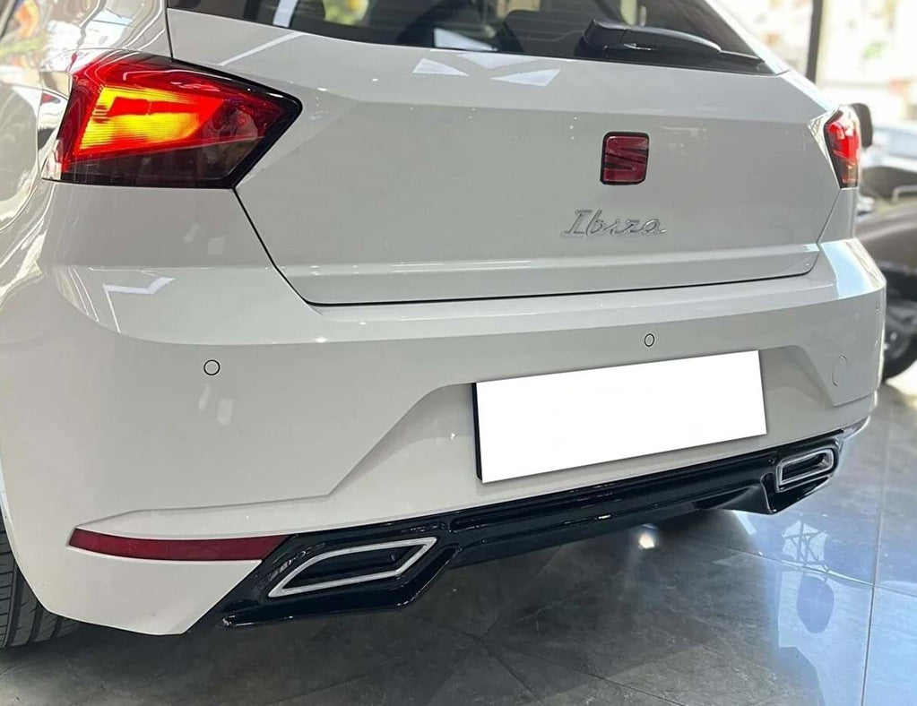 Rear Diffuser DPT V-3 (Gloss Black) for Seat Ibiza 2017- - image 1