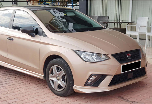 Front Lip DPT V-3 (Gloss Black) for Seat Ibiza 2010-2017 - image 2