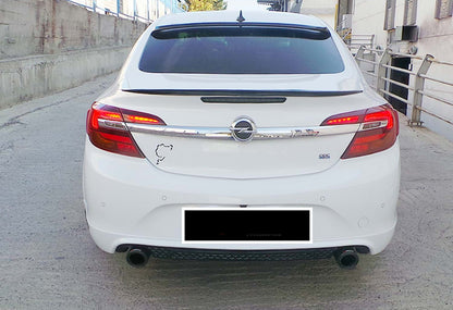 DPT rear diffuser (SD, 2013-2017, gloss black) for Opel Insignia 2008-2017 - image 2